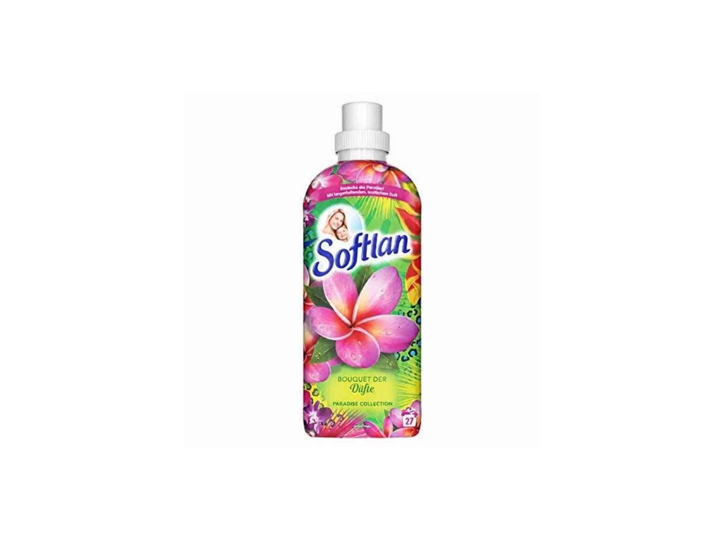  Assouplissant Softlan Paradise Collection 650 ml – 27 lavages